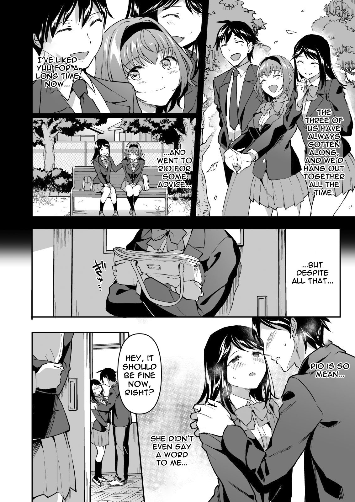 Hentai Manga Comic-NTR Love - I'm The One Who Loves You-Read-4